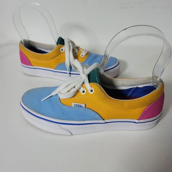 Vans Era Bright Color Blocked Skate Shoes - Picture 13 of 14